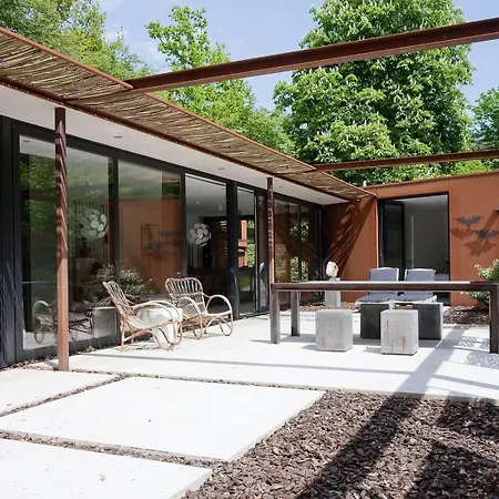Stalen Boshuis By Droomvilla Ferienhaus Oosterhout (North Brabant)