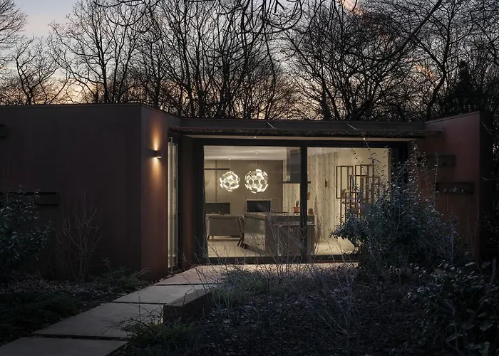 Nyaraló Stalen Boshuis By Droomvilla *