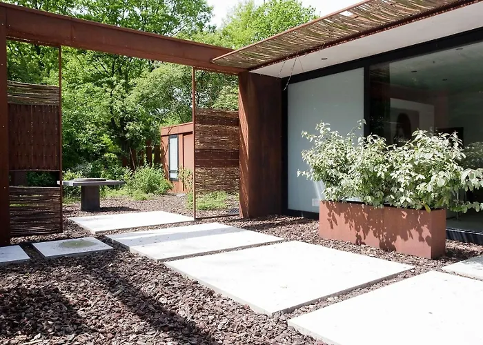 Nyaraló Stalen Boshuis By Droomvilla